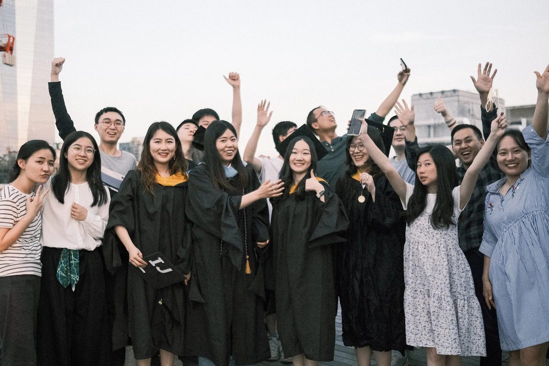 ISMP mentors and students together